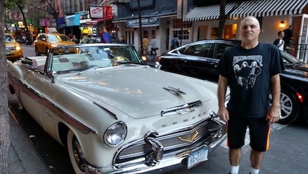 todd colby pliss with car